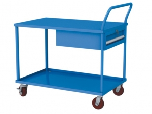 Zweischichtiger modularer Trolley mit Schublade