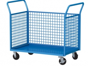 Modularer Trolley aus Drahtgeflecht